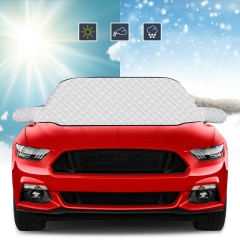 Tyson Car Windshield Snow Cover for Cars Trucks Vans and SUV in Winter