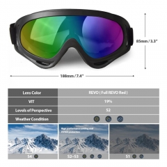 Tyson Winter Sports Glasses Sunglasses for Snowboard Skiing Glasses Ski Goggles