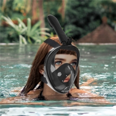 Tyson Top Quality Promotional Custom Foldable Full Face Snorkel Mask Swimming With Gift Box