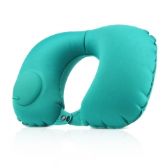 Tyson Wholesale Lightweight air inflatable travel neck pillow U-shaped pillow
