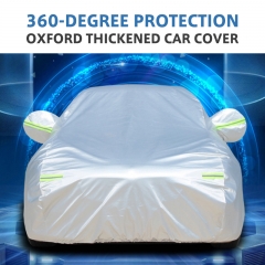 Universal Anti-UV Waterproof Snow-Proof Dust-Proof Oxford Fabric 3 Layer Full Car Cover