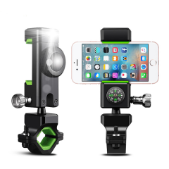 Tyson Universal Bike holder Car holder with LED and Compass for Smart Phone